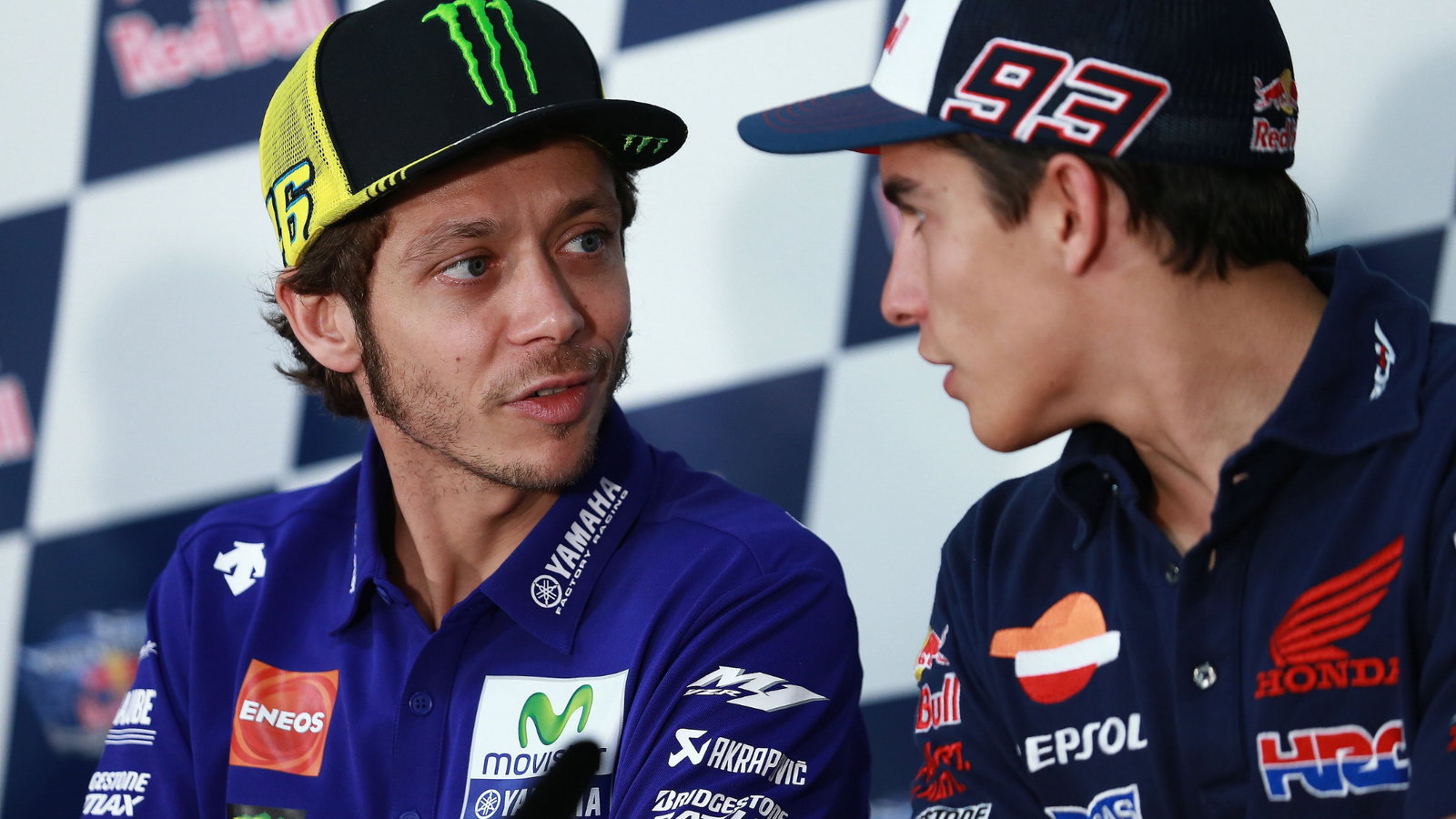 Rossi and Marquez, Argentina MotoGP