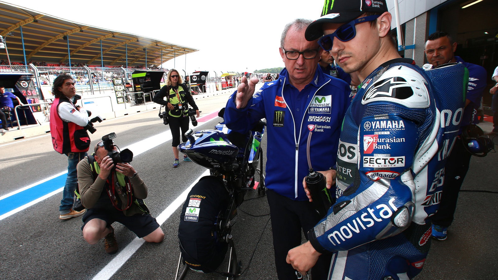 Forcada and Lorenzo, Dutch MotoGP