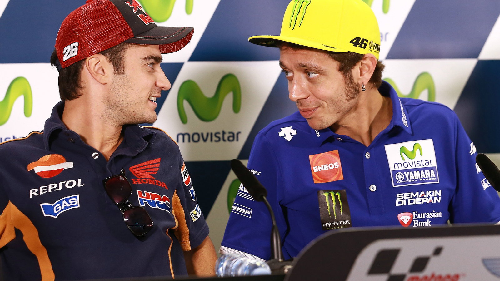 Pedrosa, Rossi, Aragon MotoGP