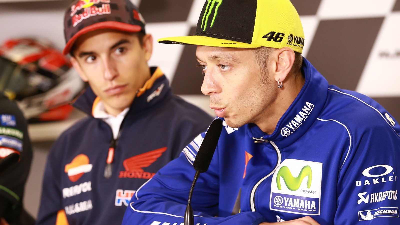 Marquez, Rossi, French MotoGP