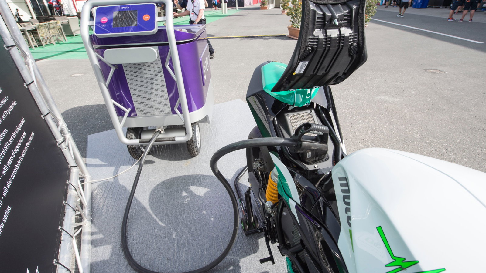 Enel MotoE bike, Qatar MotoGP