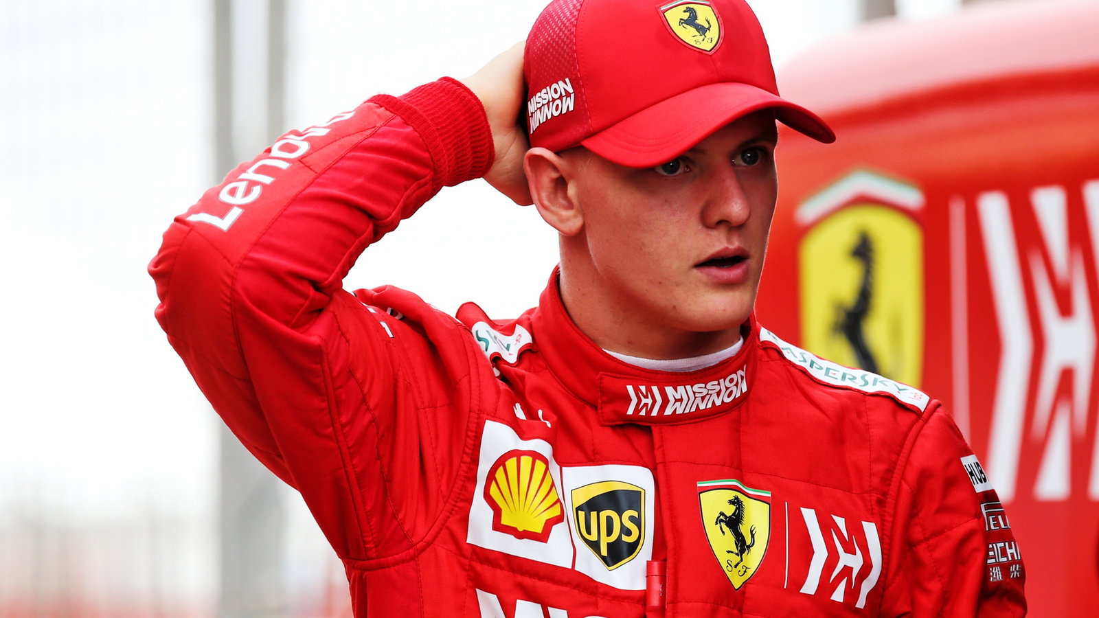 Mick Schumacher (GER) Ferrari Test
