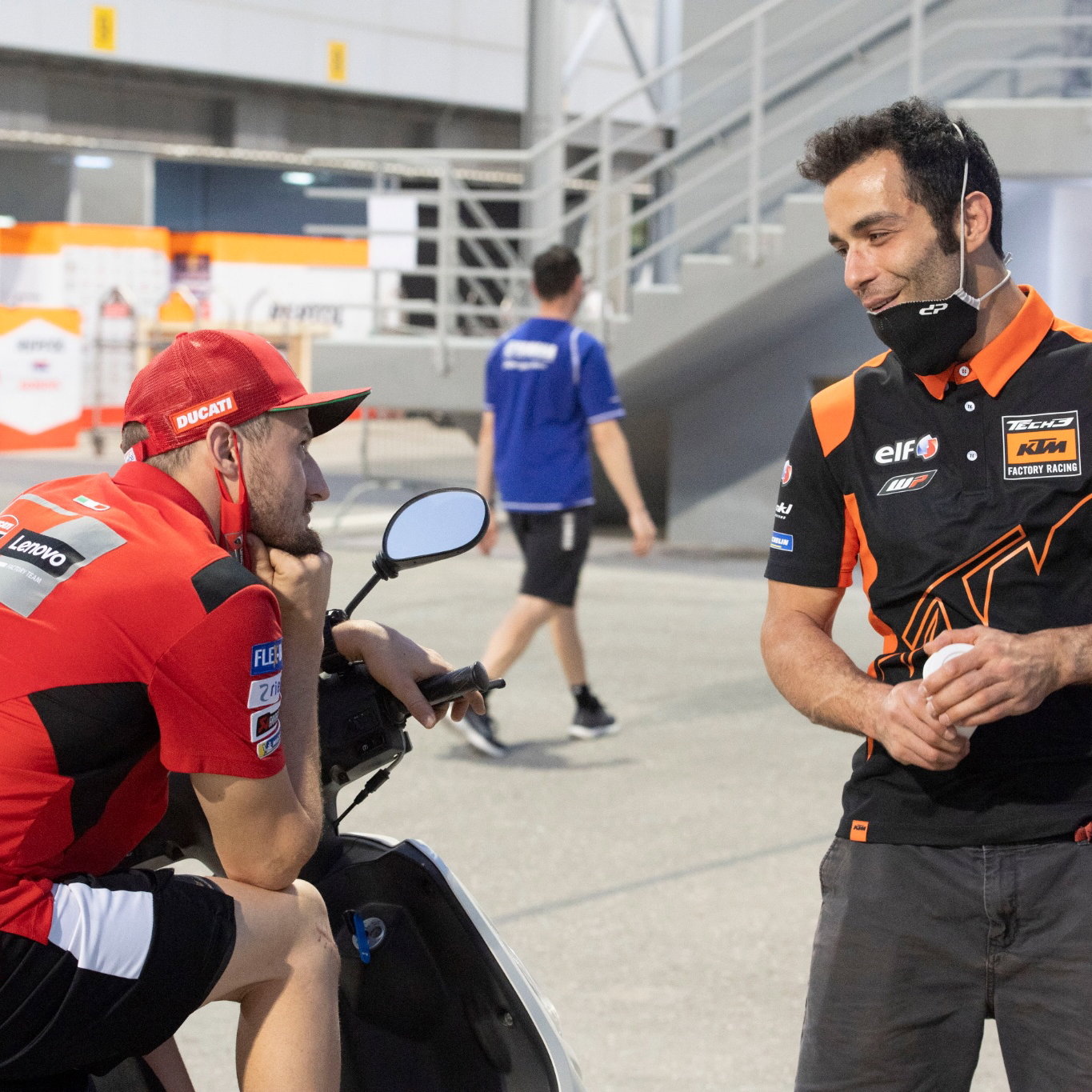 Jack Miller, Danilo Petrucci, Qatar MotoGP test, 12 March