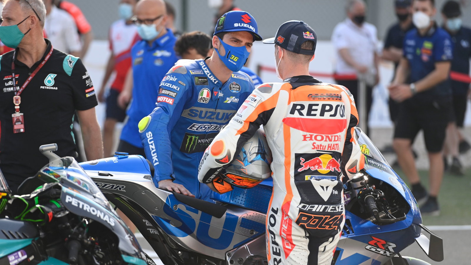 Pol Espargaro, Joan Mir, MotoGP, Qartar MotoGP 25 March