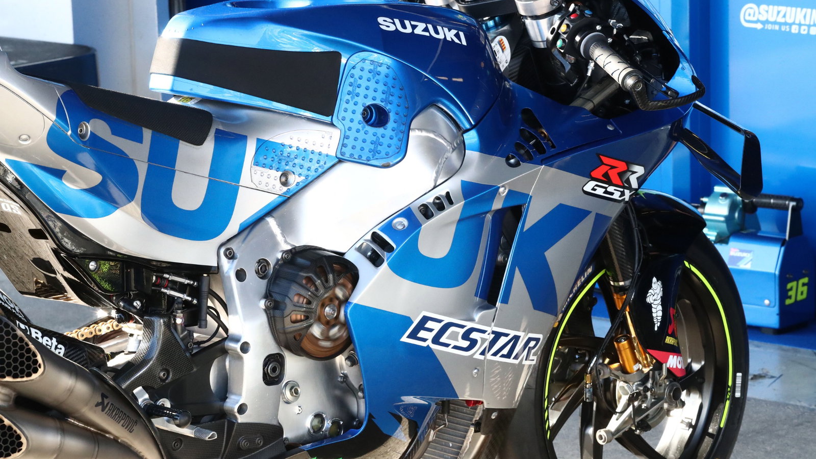 Suzuki MotoGP bike, Jerez MotoGP test, 18 November