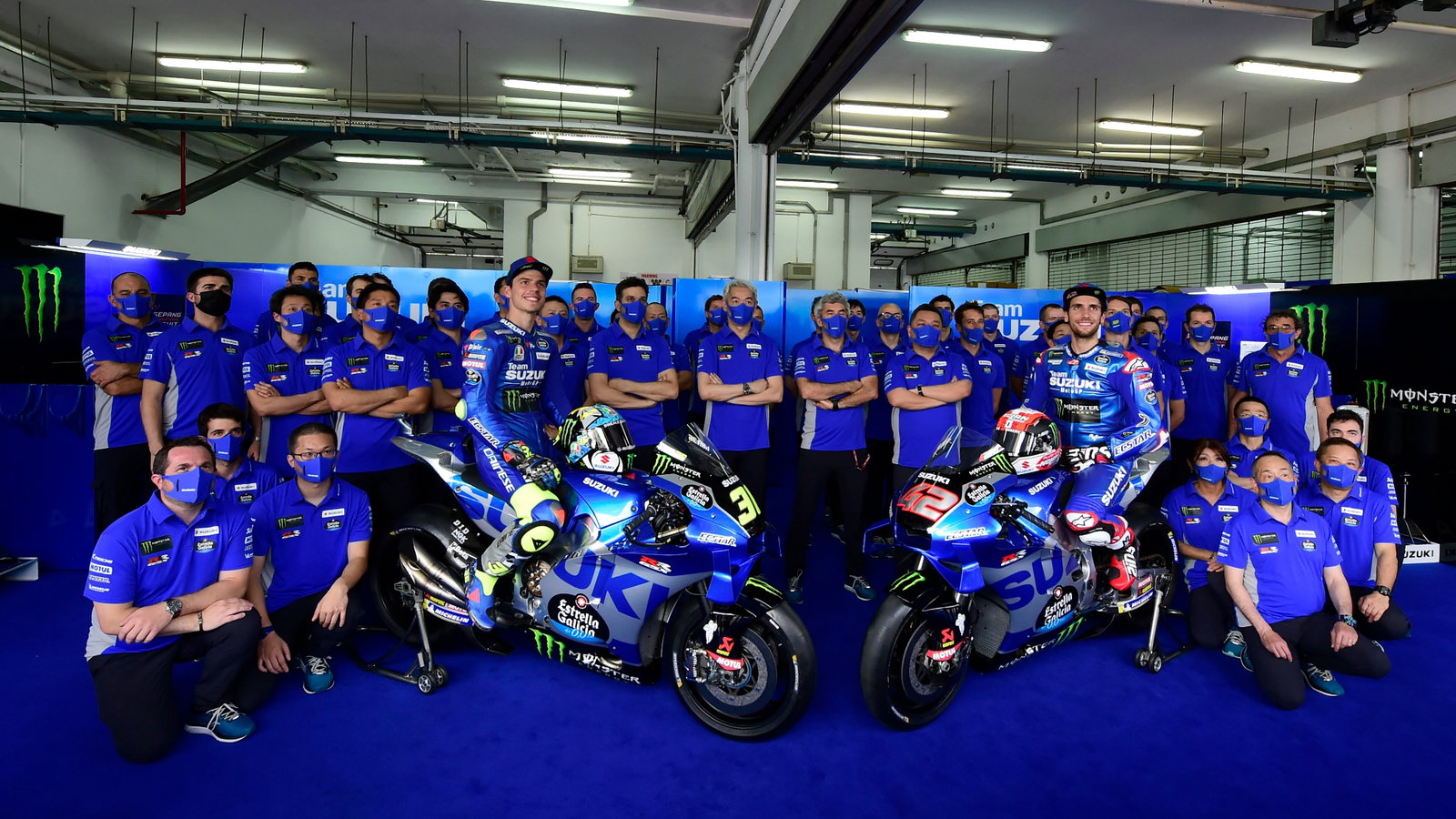 Team Suzuki Ecstar launch, Joan Mir, Alex Rins, MotoGP, Sepang MotoGP test 4 January