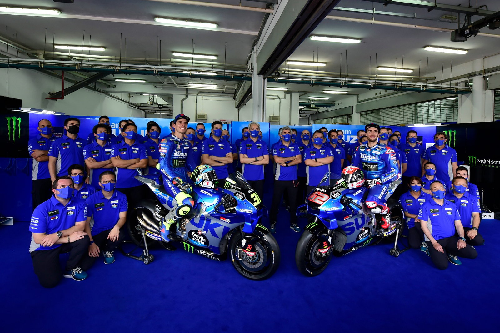 Team Suzuki Ecstar launch, Joan Mir, Alex Rins, MotoGP, Sepang MotoGP test 4 January