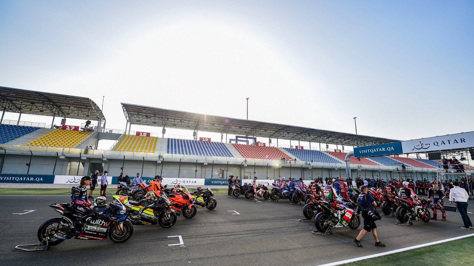 Darryn Binder, MotoGP grid, MotoGP, Qatar MotoGP, 3 March