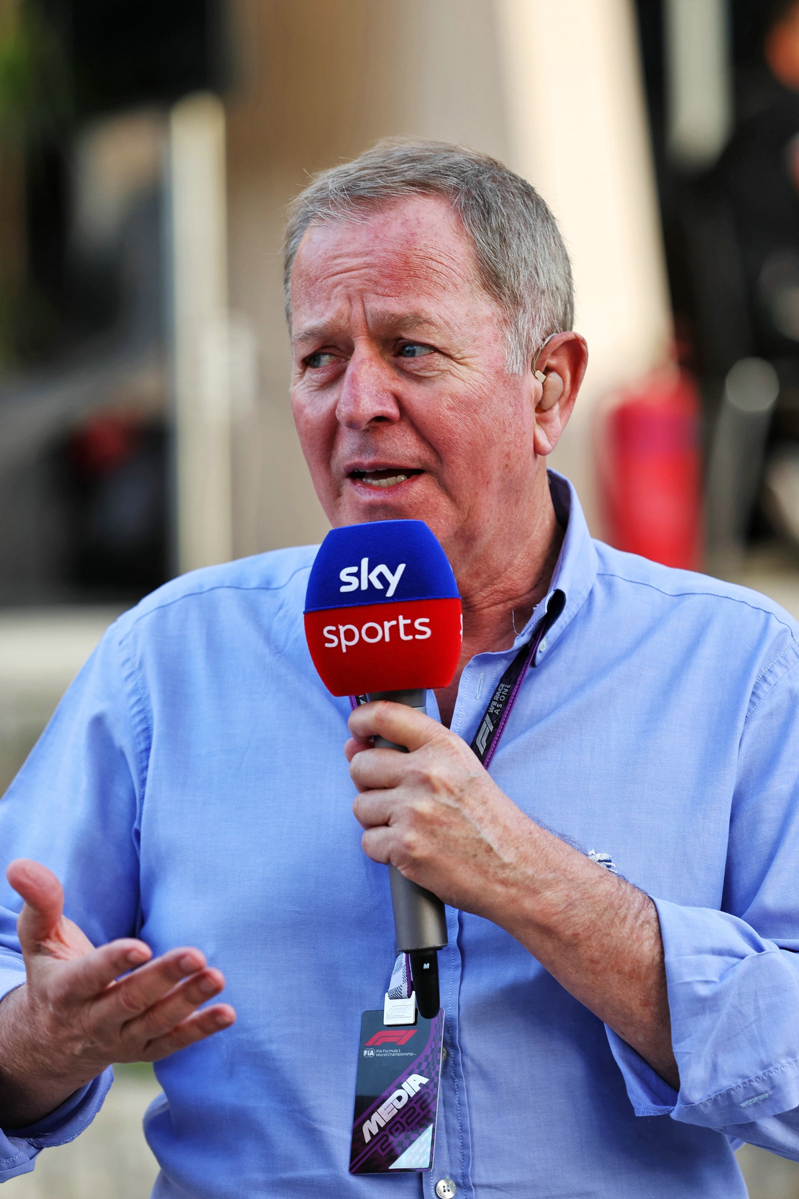 Martin Brundle (GBR ) Sky Sports