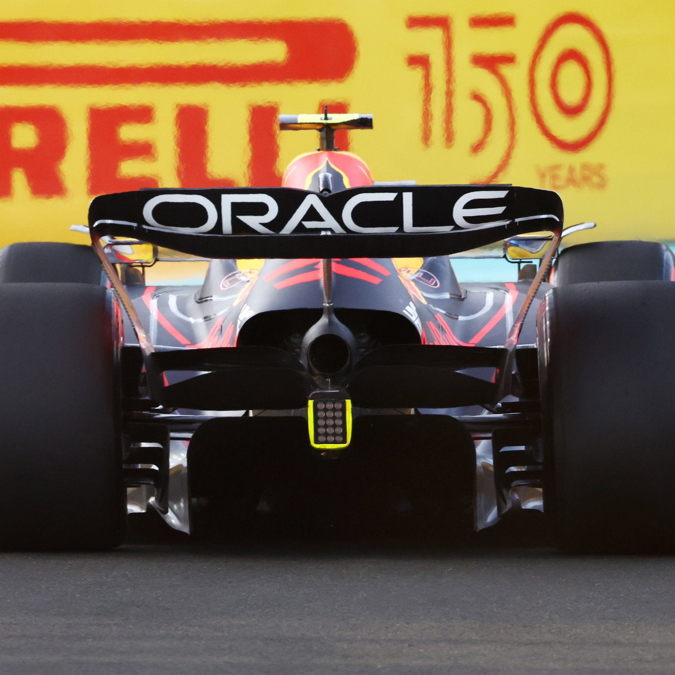 Sergio Perez (MEX) Red Bull Racing RB18 rear