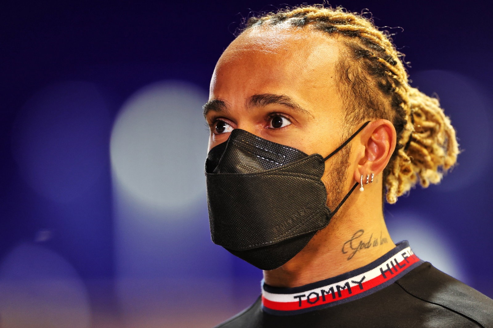 Lewis Hamilton (GBR) Mercedes AMG F1.