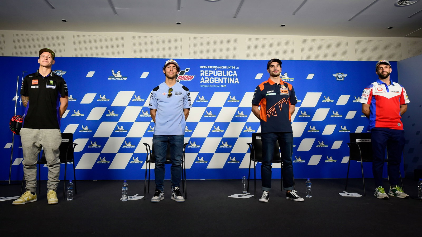Miguel Oliveira, Fabio Quartararo, Johann Zarco, Enea Bastianini, MotoGP