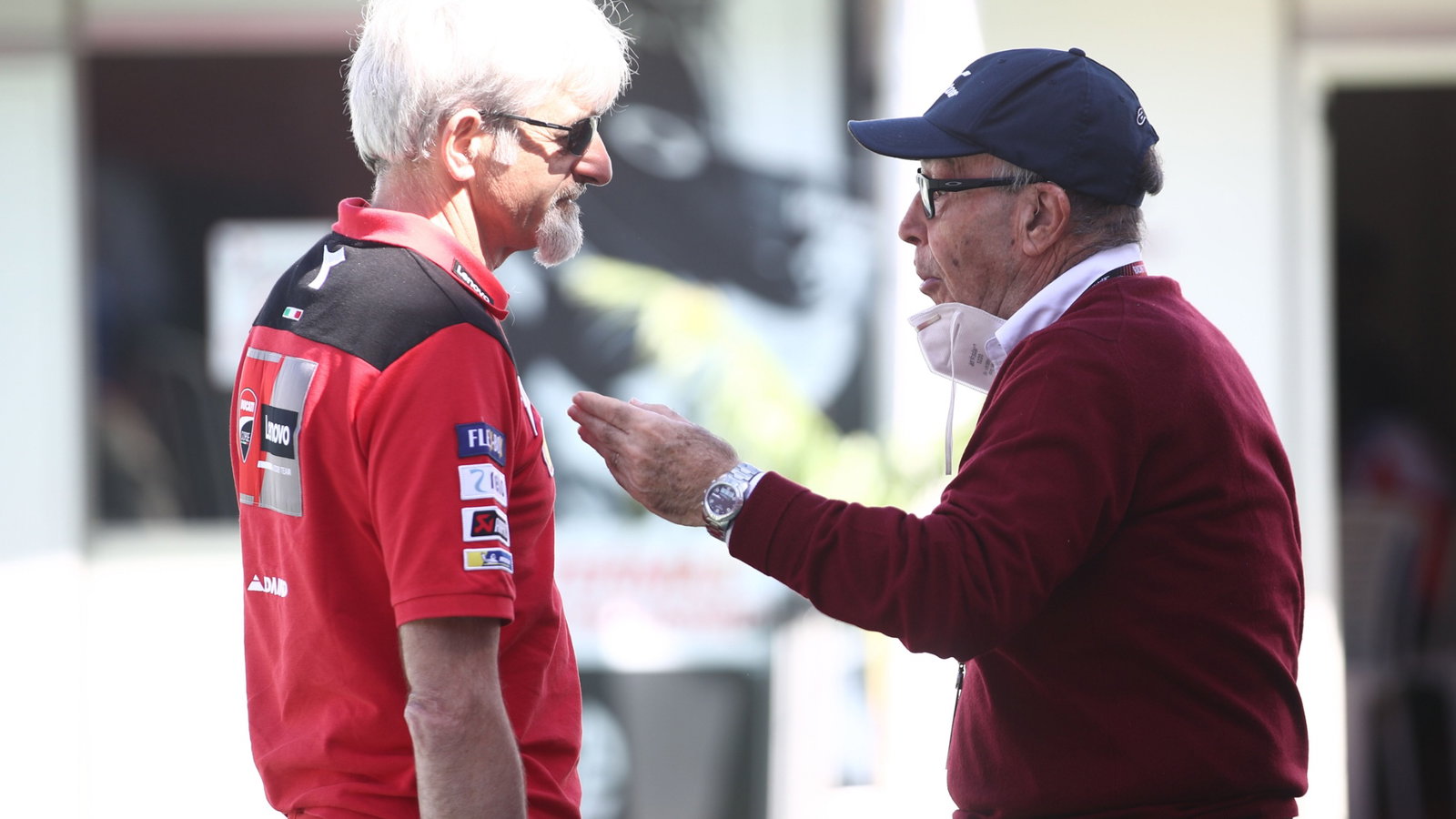 Gigi Dall'Igna, Carmelo Ezpeleta, Argentinian MotoGP, 31 March 2022