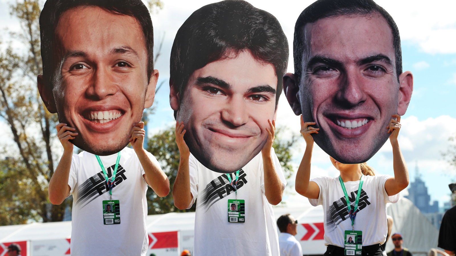 Nicholas Latifi and Lance Stroll