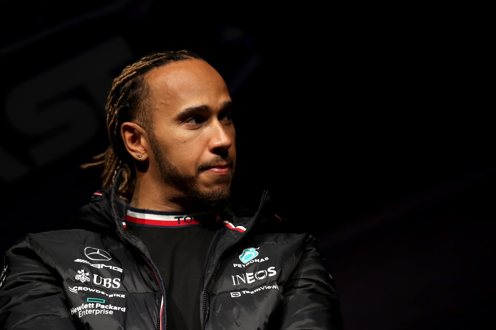 Lewis Hamilton (GBR) Mercedes AMG F1.