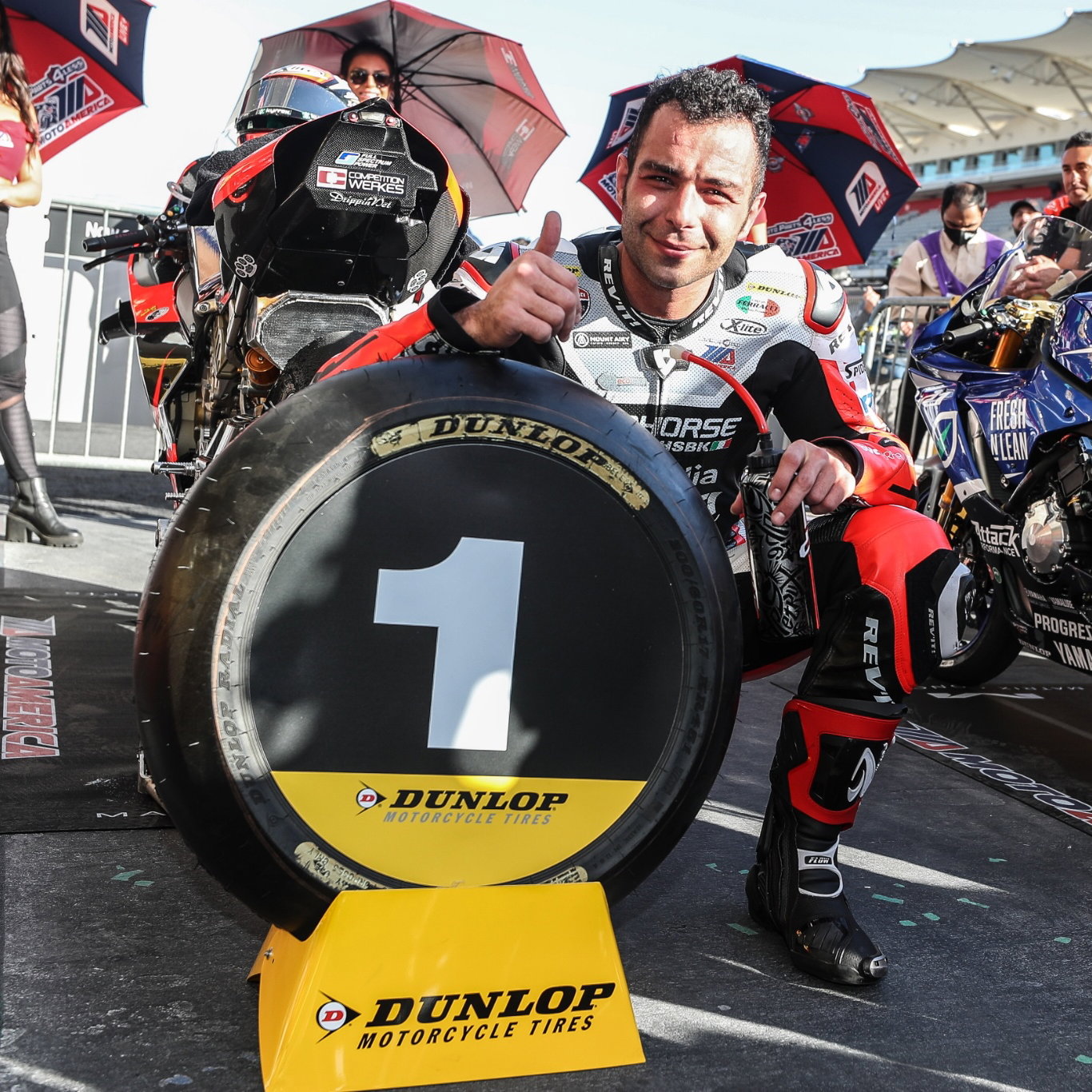 Danilo Petrucci , Moto America Superbikes, Grand Prix of the Americas, 9 April