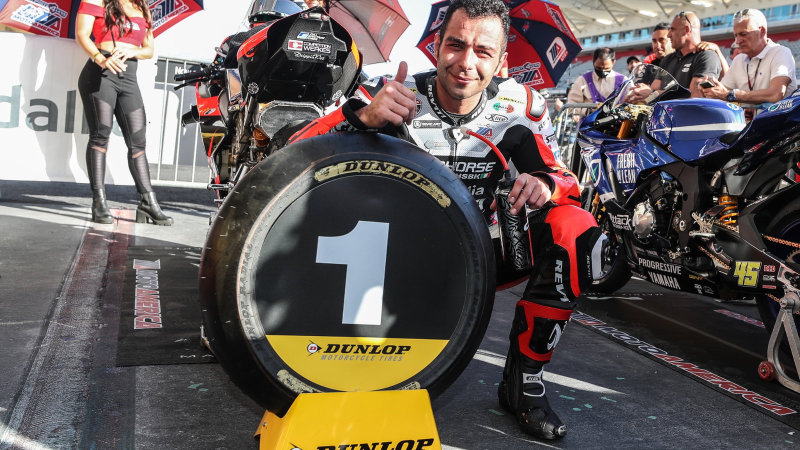 Danilo Petrucci , Moto America Superbikes, Grand Prix of the Americas, 9 April