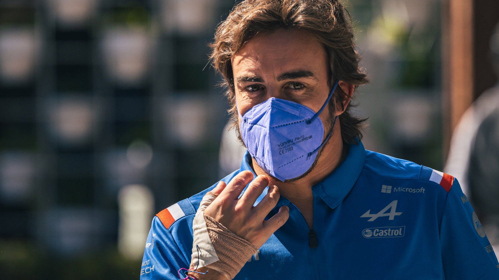 Fernando Alonso (ESP) Alpine F1 Team. Formula 1 World Championship, Rd 3, Australian Grand Prix, Albert Park, Melbourne,