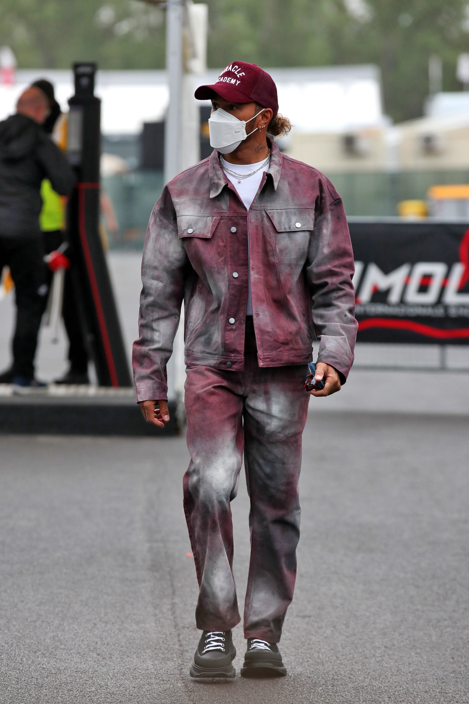 Lewis Hamilton (GBR) Mercedes AMG F1. Kejuaraan Dunia Formula 1, Rd 4, Emilia Romagna Grand Prix, Imola, Italy,