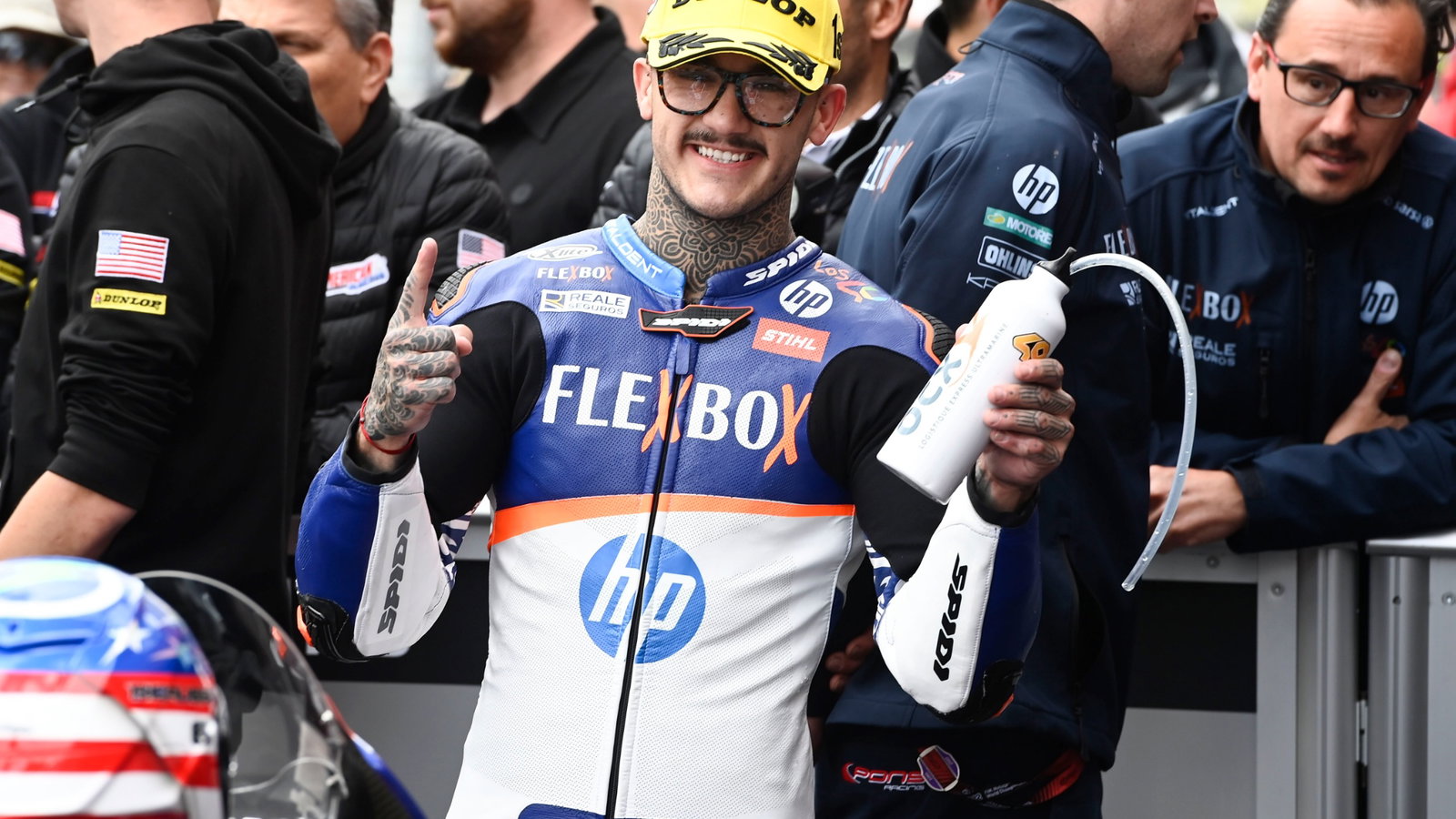 Aron Canet, Moto2, Portuguese MotoGP., 23 April