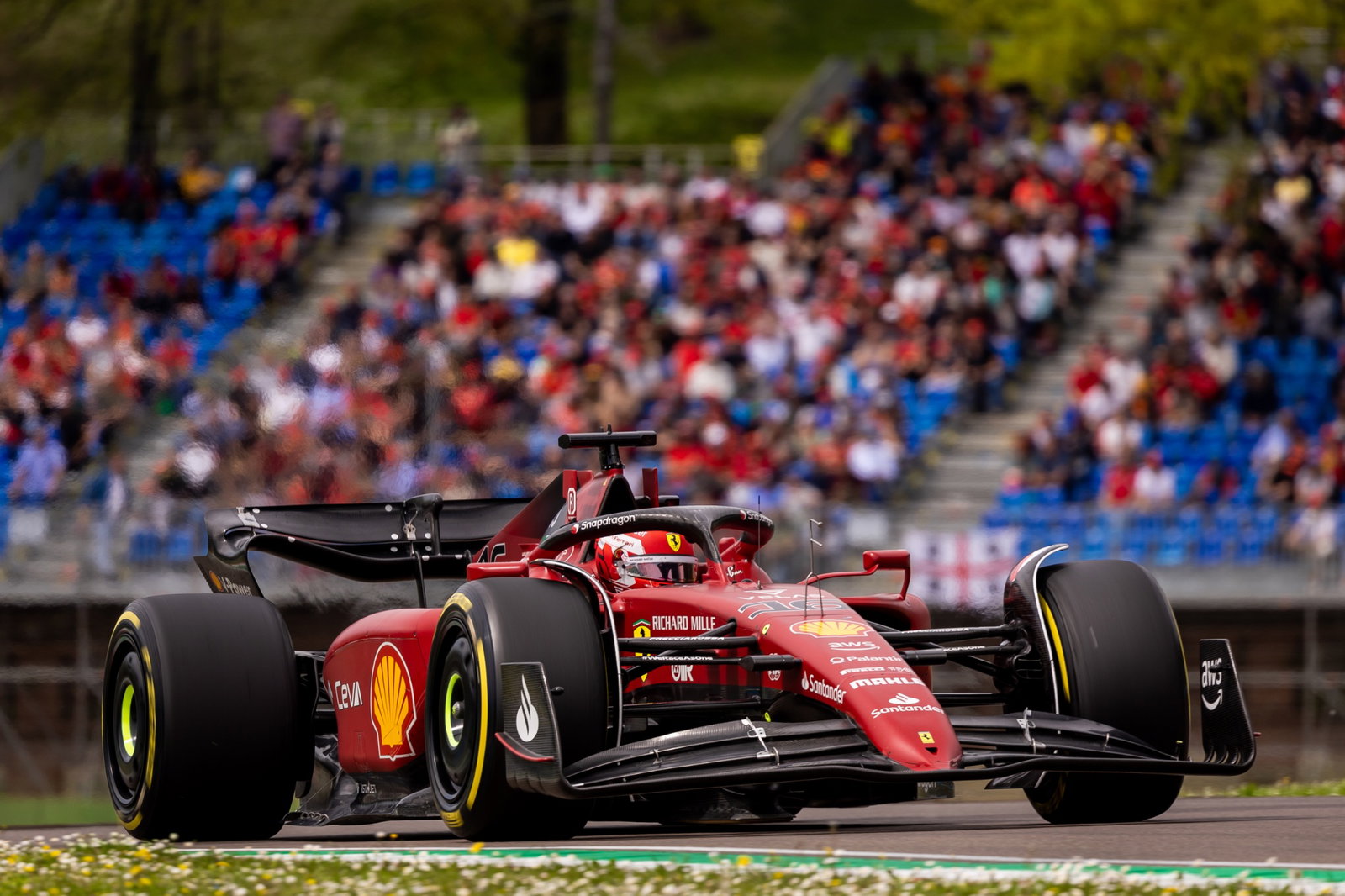 Charles Leclerc (MON) Ferrari F1-75. Formula 1 World Championship, Rd 4, Emilia Romagna Grand Prix, Imola, Italy, Sprint
