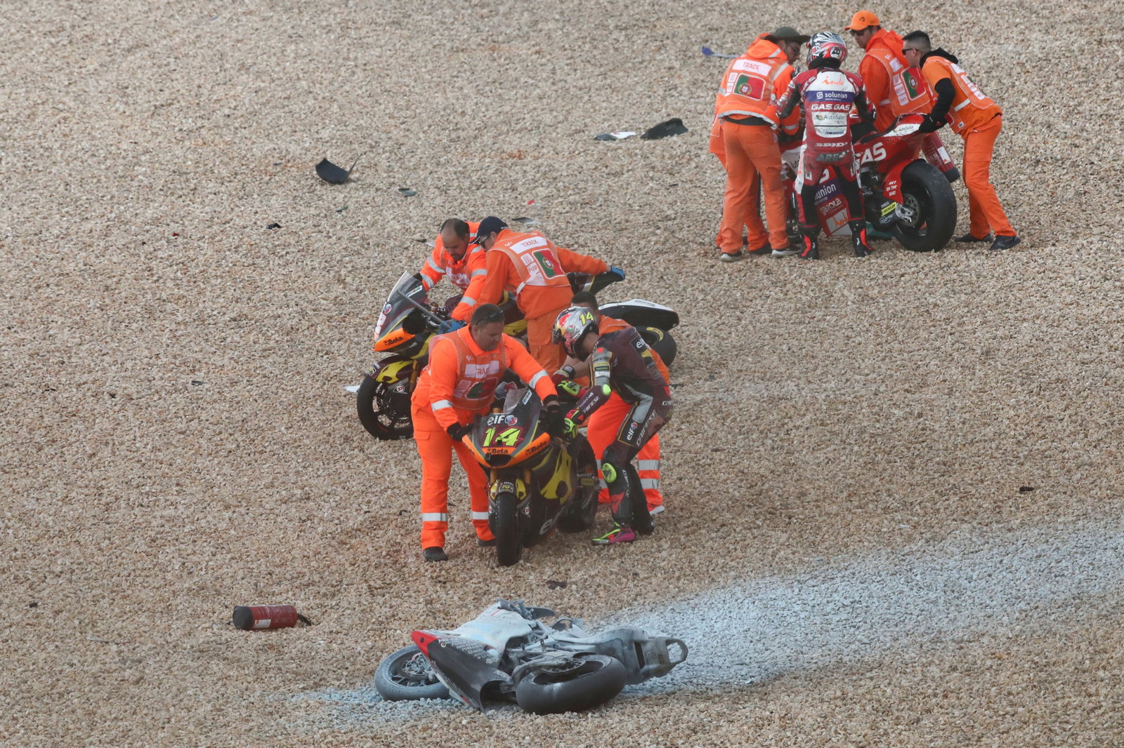 Tony Arbolino, Moto2 race, Portuguese MotoGP, 24 April