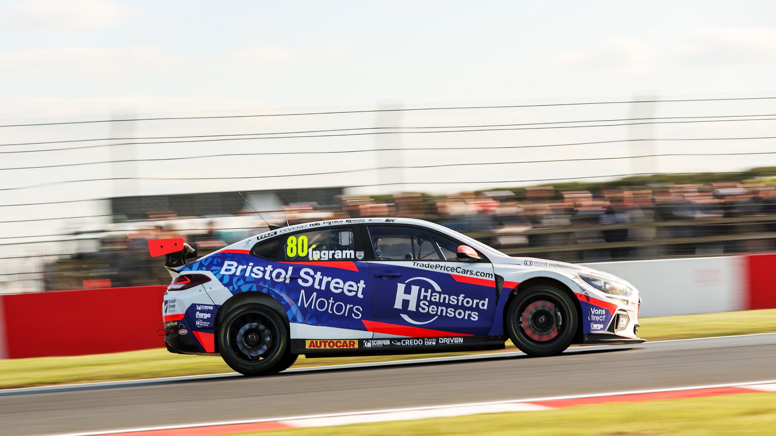 Tom Ingram (GBR) - Bristol Street Motors with EXCELR8 TradePriceCars.com Hyundai