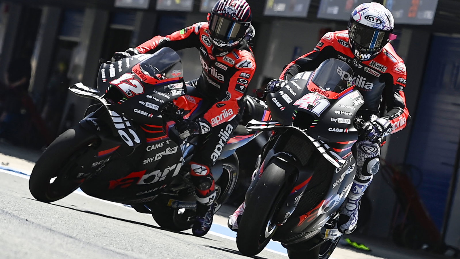 Aleix Espargaro, Maverick Vinales, Spanish MotoGP, 30 April