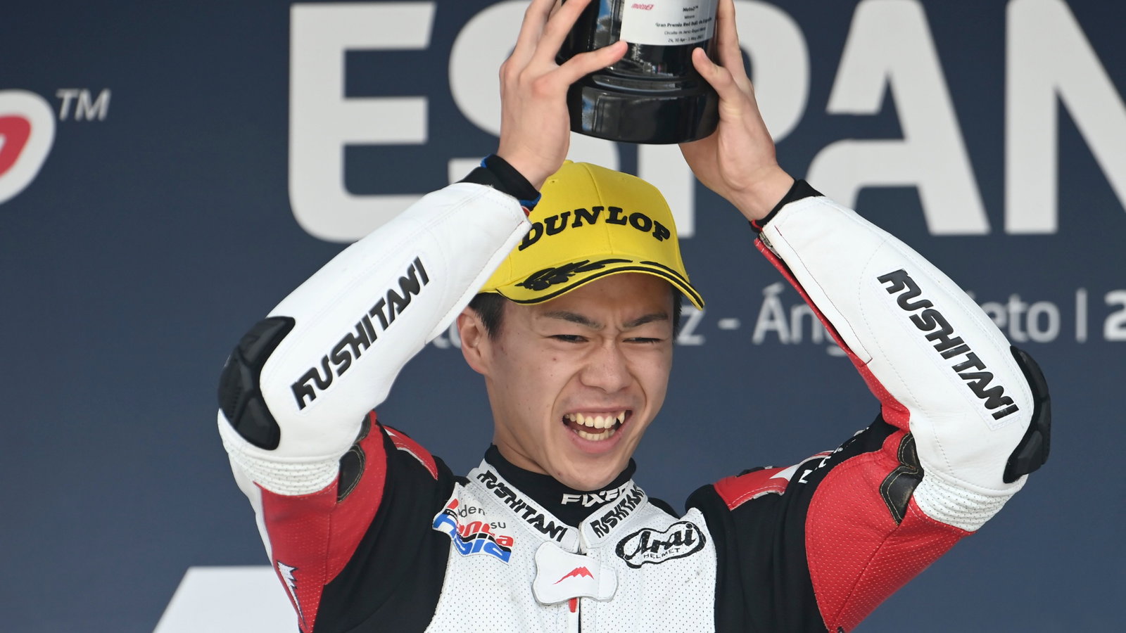 Ai Ogura, Moto2 race, Spanish MotoGP, 1 May