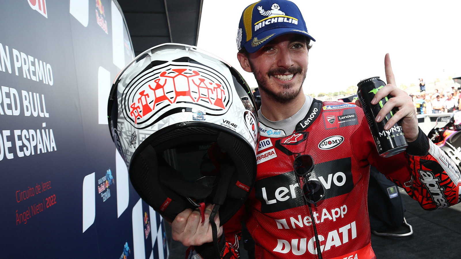 Francesco Bagnaia MotoGP race, Spanish MotoGP. 1 May