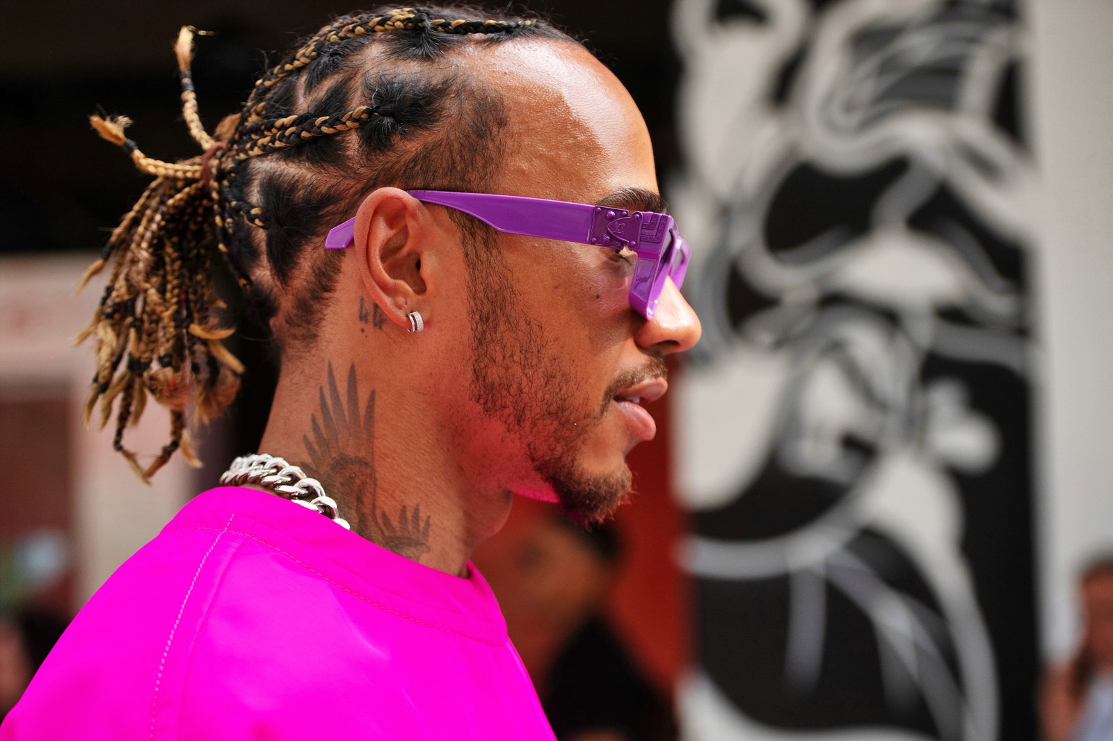 Lewis Hamilton (GBR) ) Mercedes AMG F1. Kejuaraan Dunia Formula 1, Rd 5, Miami Grand Prix, Miami, Florida, USA, Race