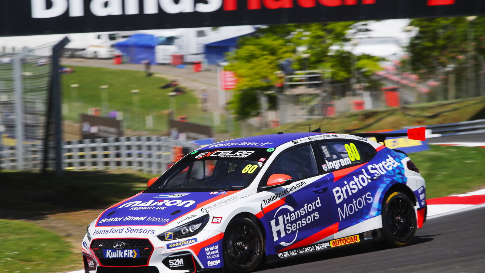 Tom Ingram (GBR) - Bristol Street Motors with EXCELR8 TradePriceCars.com Hyundai