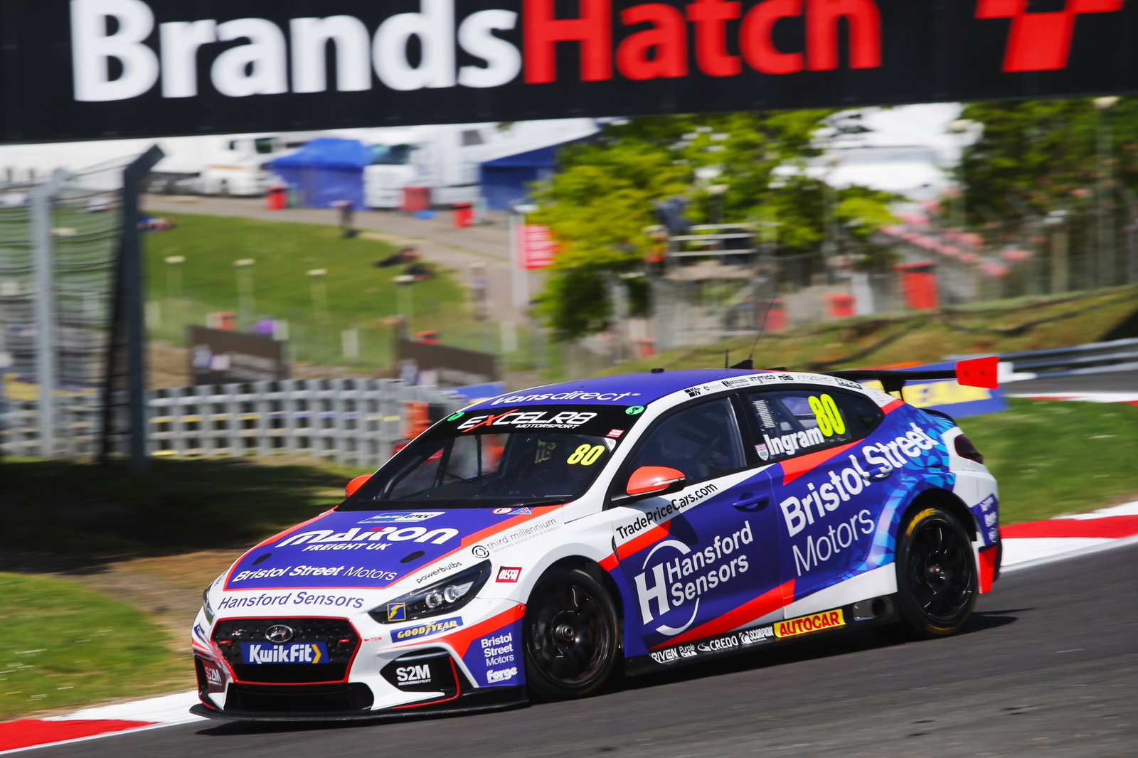 Tom Ingram (GBR) - Bristol Street Motors with EXCELR8 TradePriceCars.com Hyundai