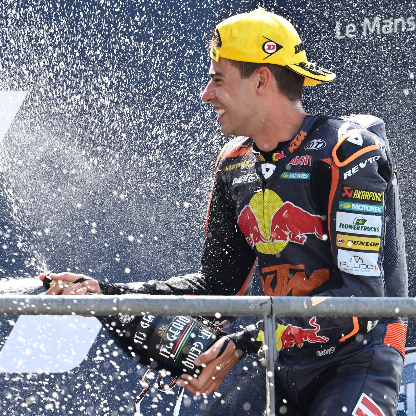 Augusto Fernandez, Moto2 race, French MotoGP, 15 May