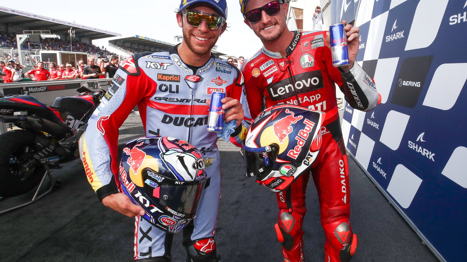 Jack Miller, Enea Bastianini, French MotoGP race, 15 May