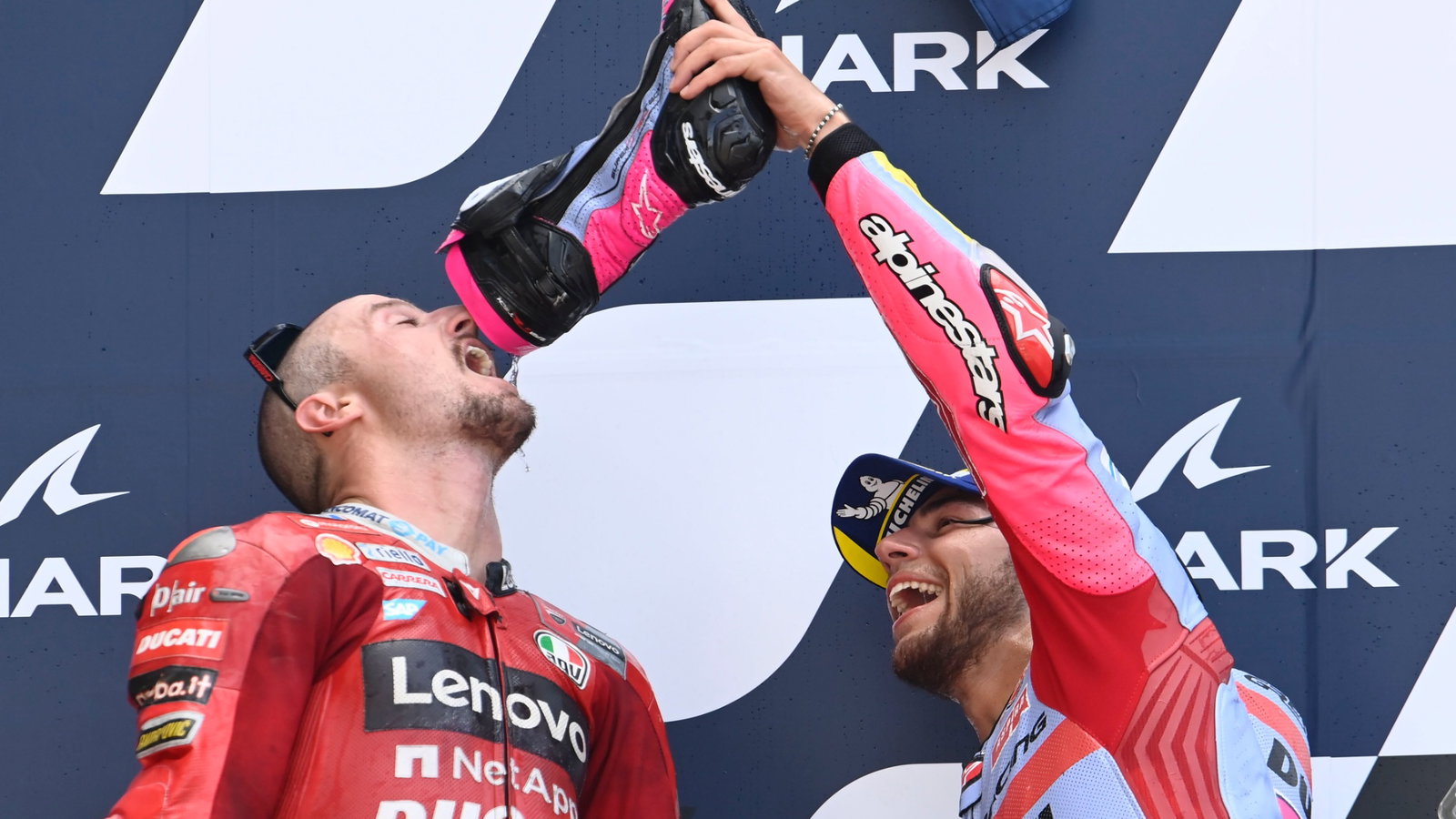 Enea Bastianini, Jack Miller Ducati MotoGP Le Mans