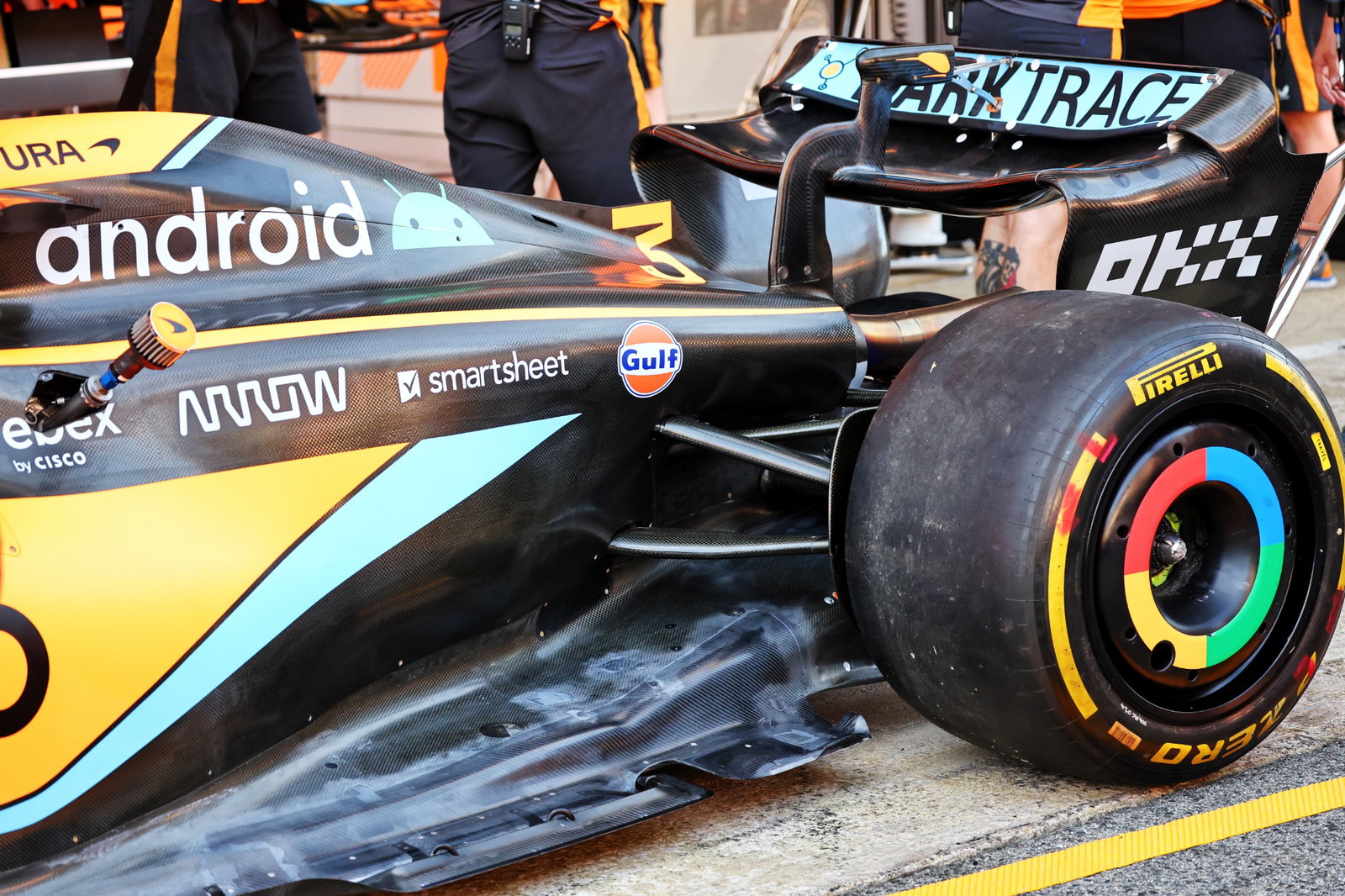 McLaren MCL36 floor detail. Formula 1 World Championship, Rd 6, Spanish Grand Prix, Barcelona, Spain, Preparation Day.-