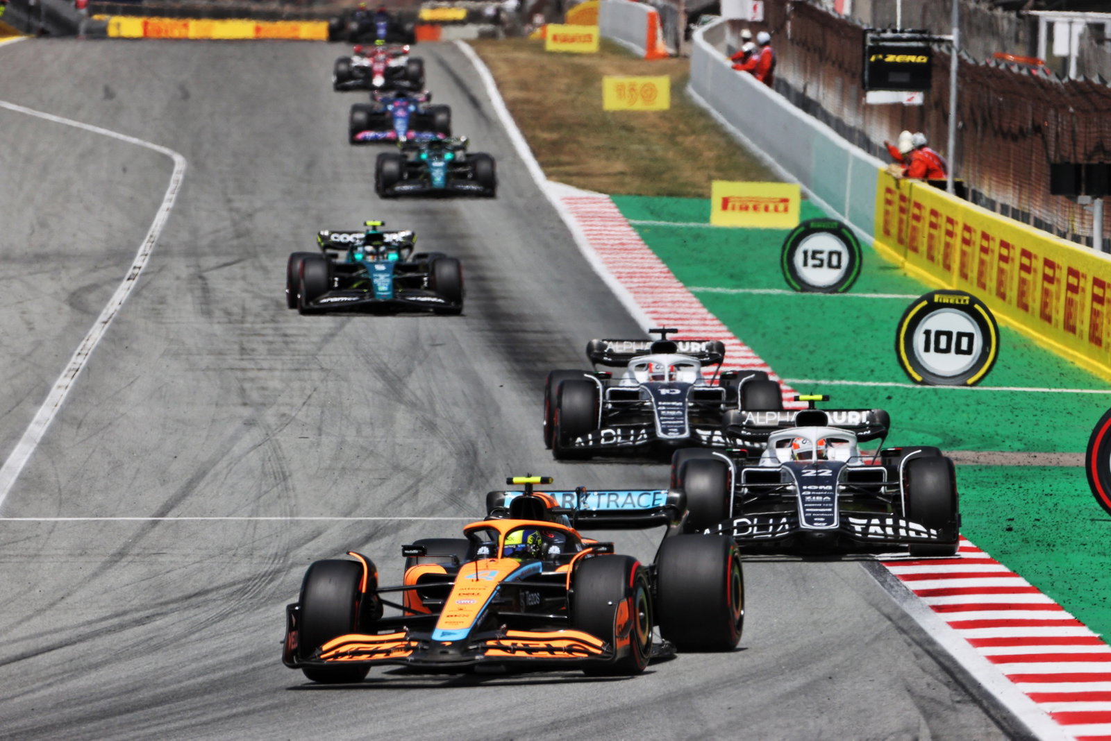 Lando Norris (GBR) McLaren MCL36. Formula 1 World Championship, Rd 6, Spanish Grand Prix, Barcelona, Spain, Race Day.-