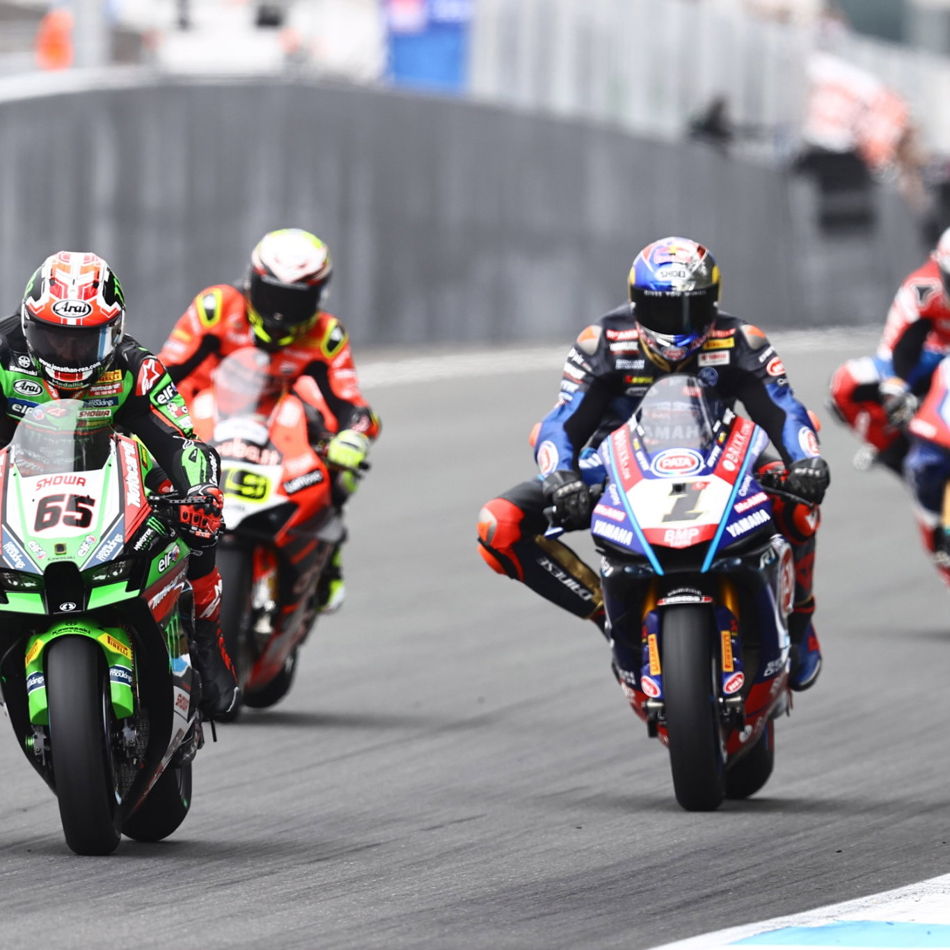 Jonathan Rea, Toprak Razgatlioglu World Superbike Estoril