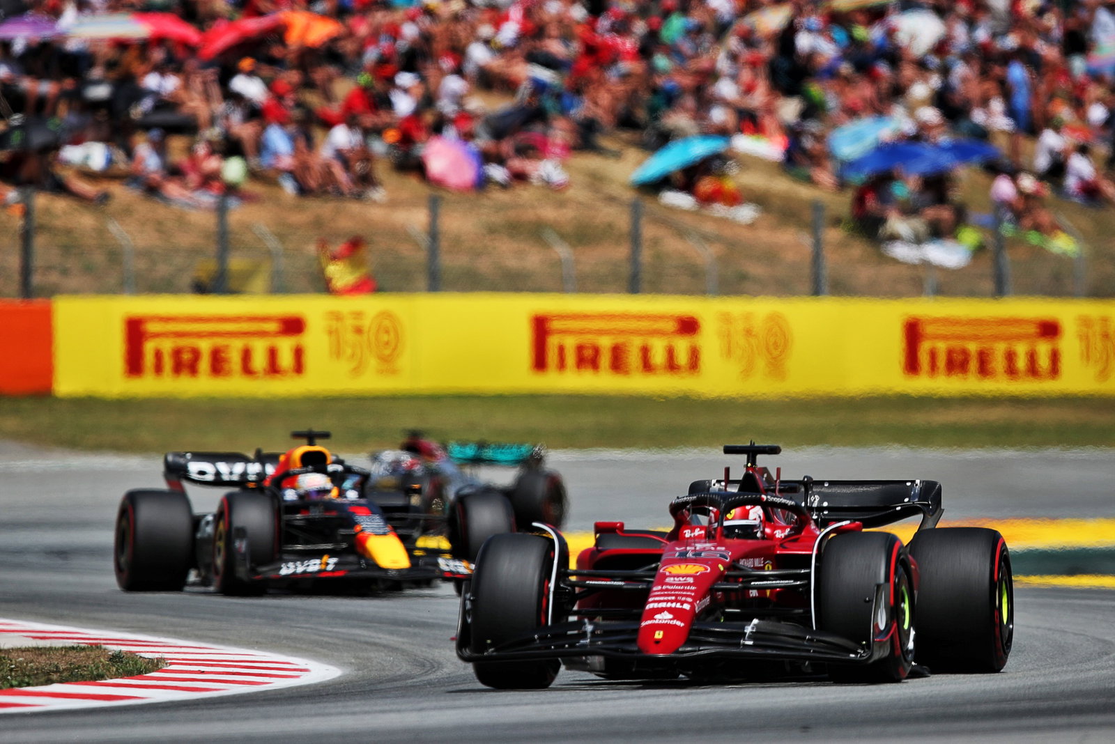 Charles Leclerc (MON) Ferrari F1-75. Formula 1 World Championship, Rd 6, Spanish Grand Prix, Barcelona, Spain, Race Day.