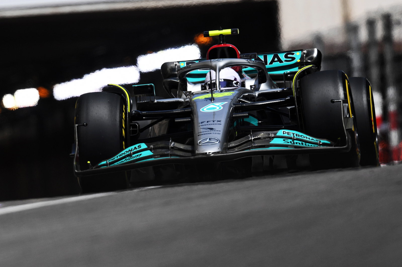 Lewis Hamilton (GBR) ) Mercedes AMG F1 W13. Kejuaraan Dunia Formula 1, Rd 7, Grand Prix Monaco, Monte Carlo, Monaco,