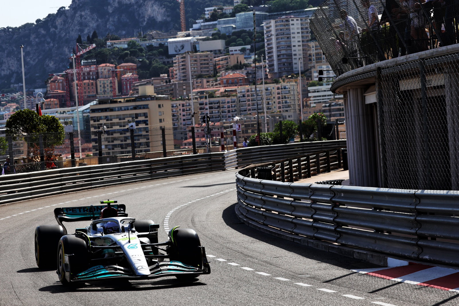 Lewis Hamilton (GBR) Mercedes AMG F1 W13. Formula 1 World Championship, Rd 7, Monaco Grand Prix, Monte Carlo, Monaco,