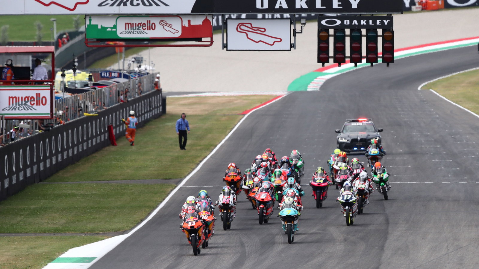 Deniz Oncu, Moto3 race, Italian MotoGP, 29 May