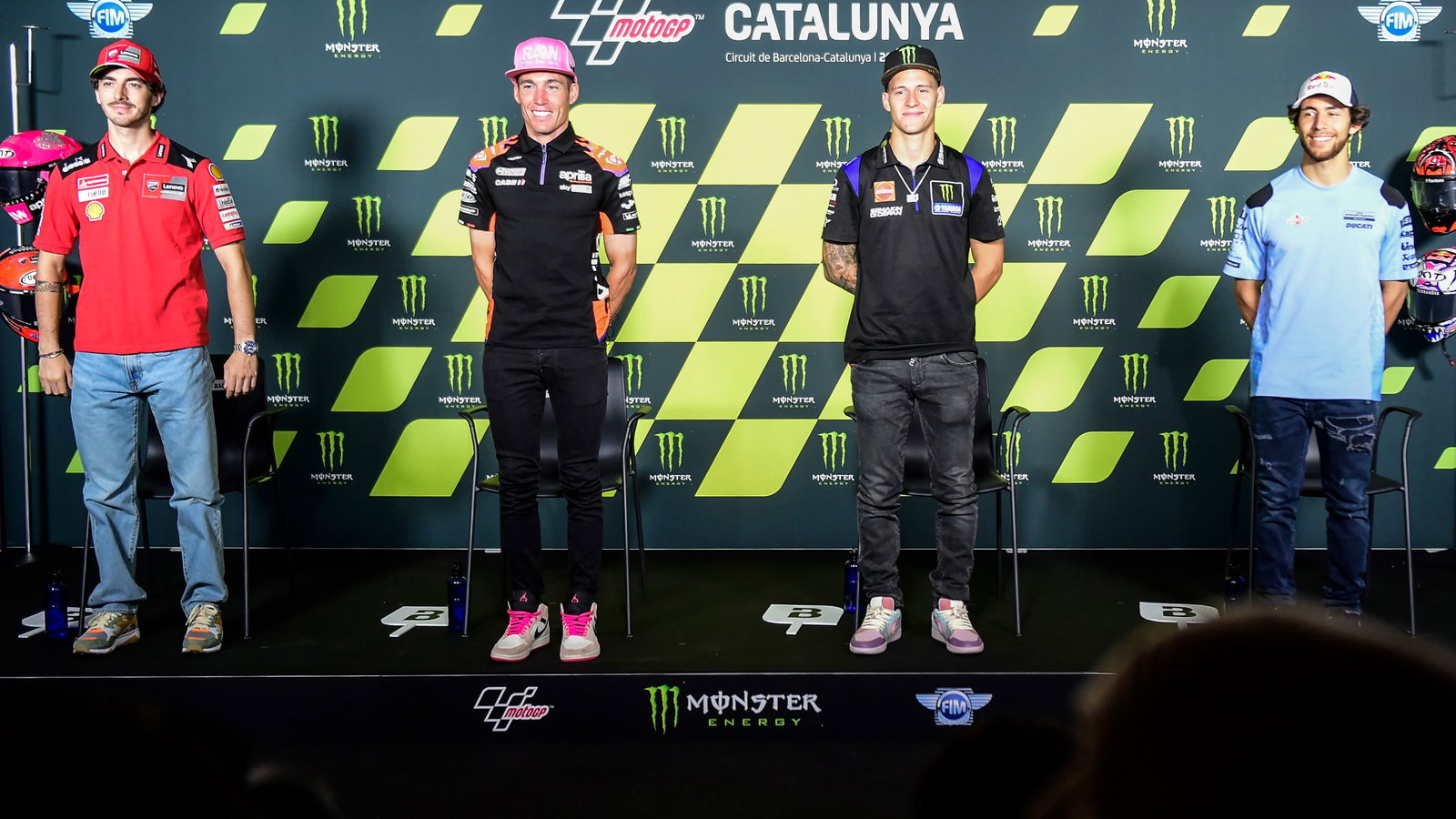 Francesco Bagnaia, Aleix Espargaro, Fabio Quartararo, Enea Bastianini, MotoGP,