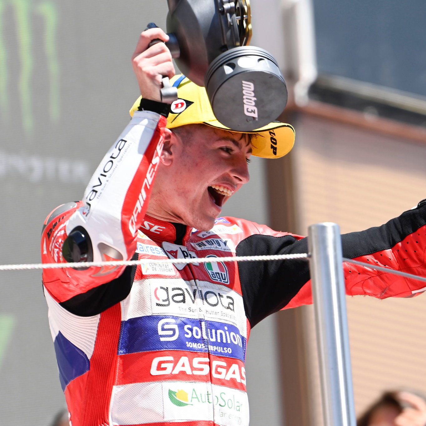 Izan Guevara, Moto3 race, Catalunya MotoGP, 5 June