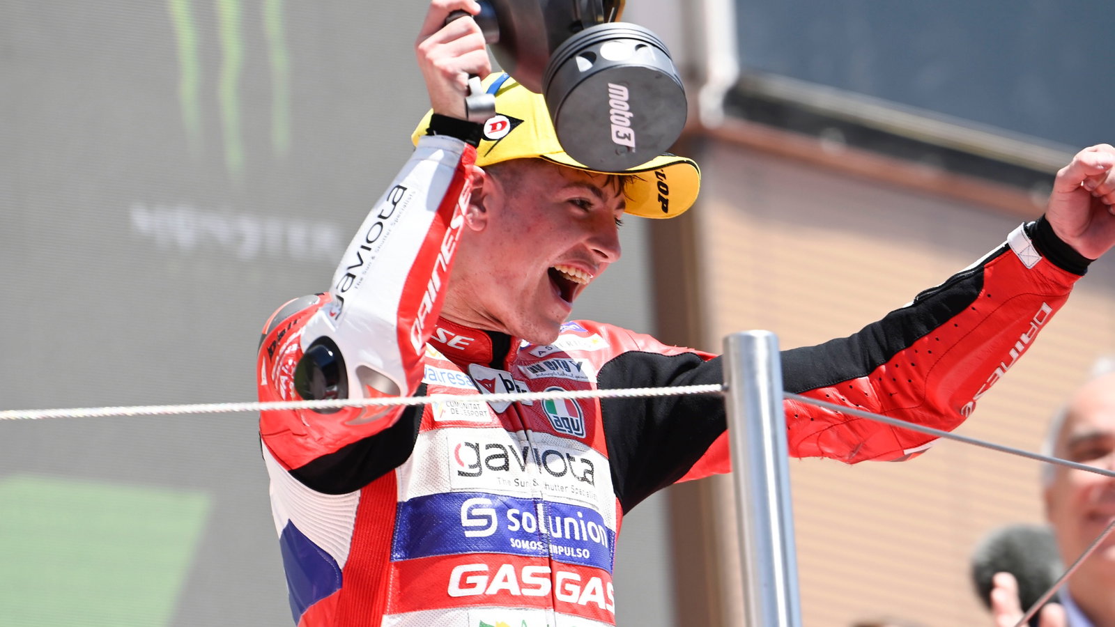 Izan Guevara, Moto3 race, Catalunya MotoGP, 5 June