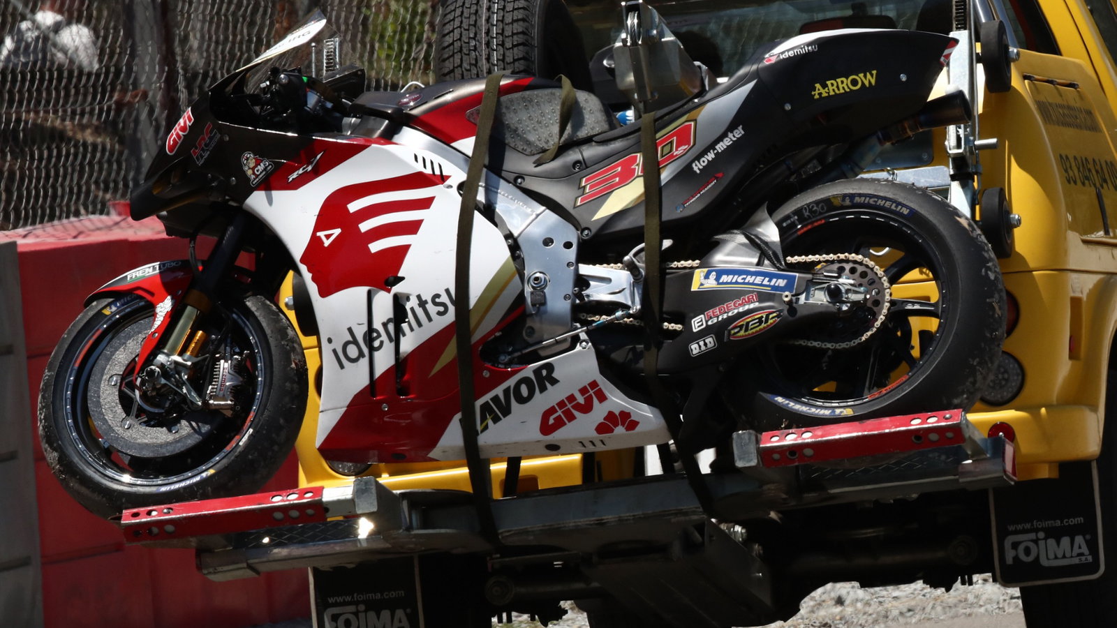 Takaaki Nakagami bike, Catalunya MotoGP race, 5 June