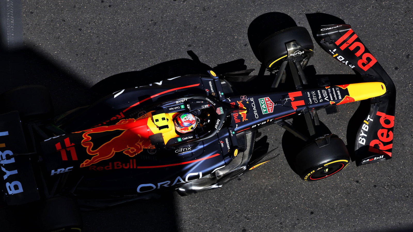 Sergio Perez (MEX) Red Bull Racing RB18. Formula 1 World Championship, Rd 8, Azerbaijan Grand Prix, Baku Street Circuit,