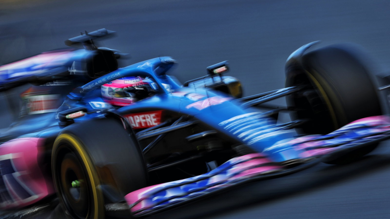 Fernando Alonso (ESP) Alpine F1 Team A522. Formula 1 World Championship, Rd 8, Azerbaijan Grand Prix, Baku Street Circuit,