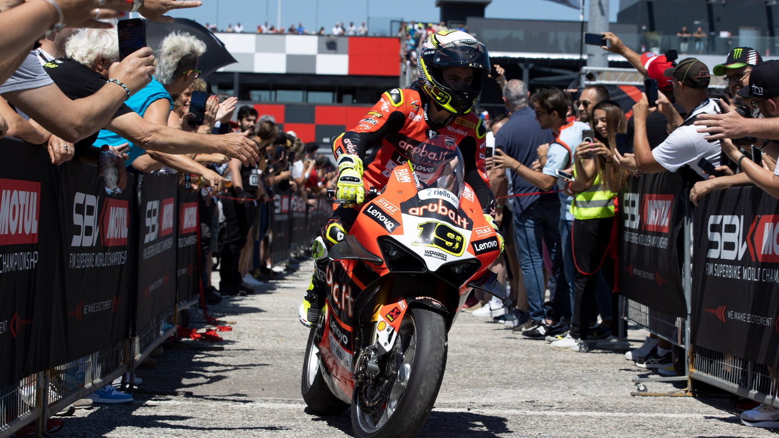 Alvaro Bautista, Ducati World Superbike Misano